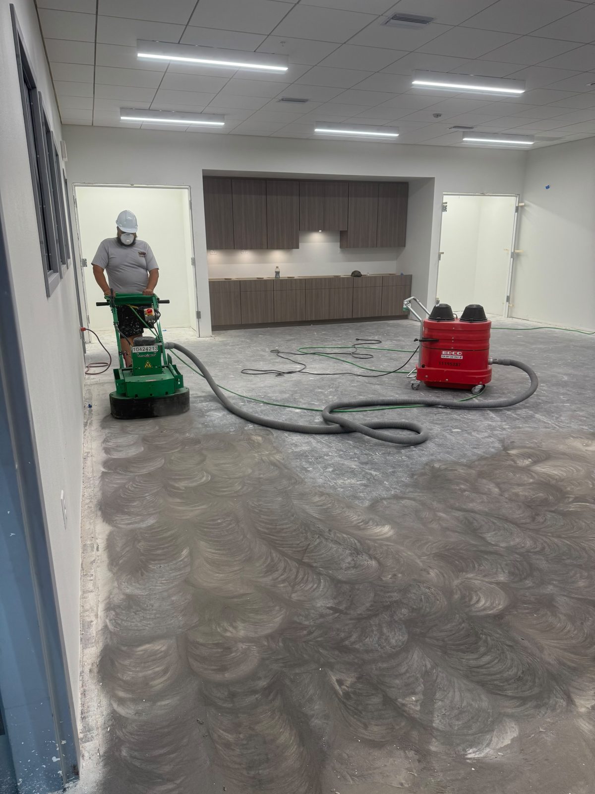 Before — concrete prep